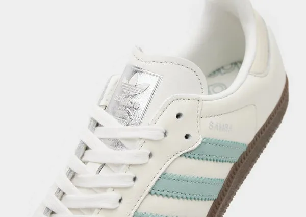 Adidas - Samba OG Cloud White/Hazy Green