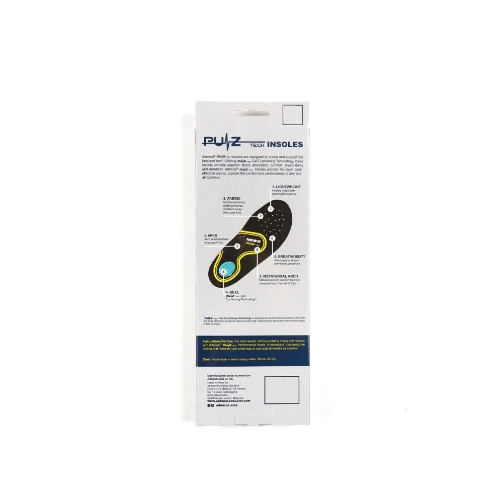 Admiral Women Pulz Tech Insoles