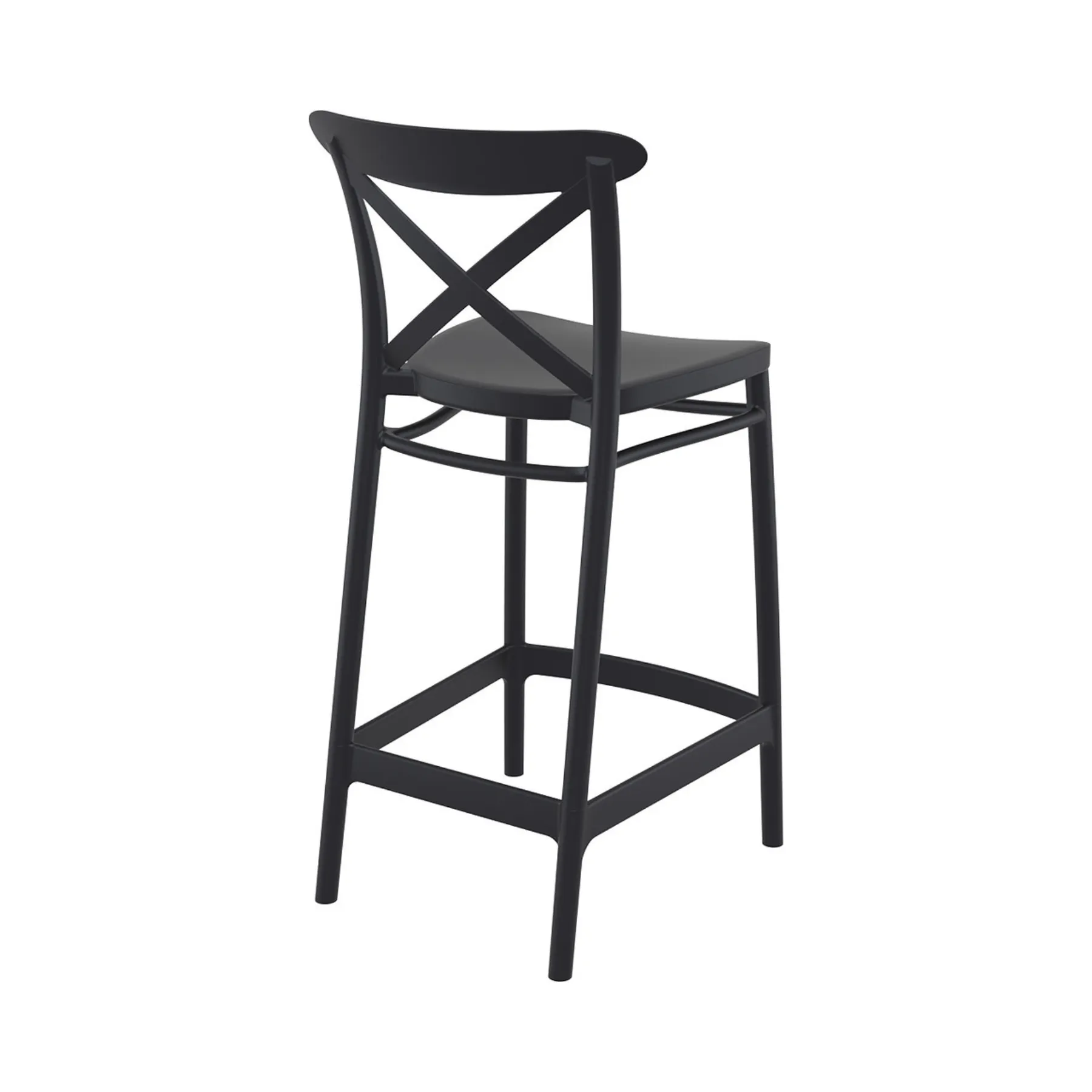 Alexandra Cross Counter Stool Set of 4