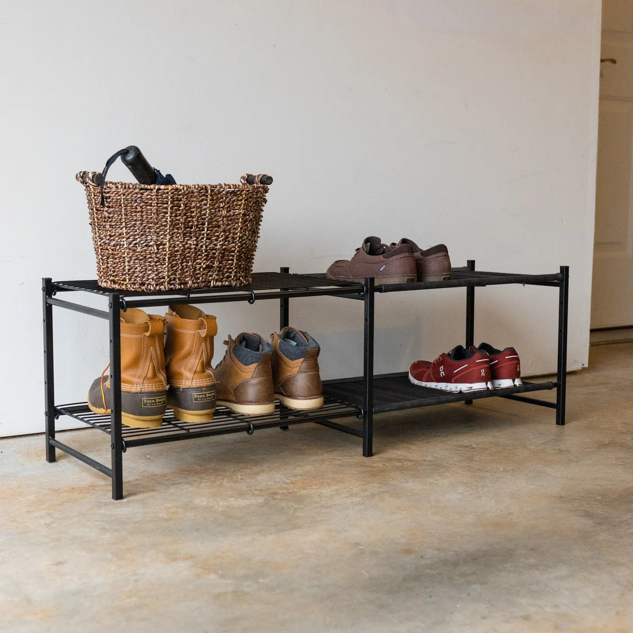 Aspen Modular Shoe Rack | Double