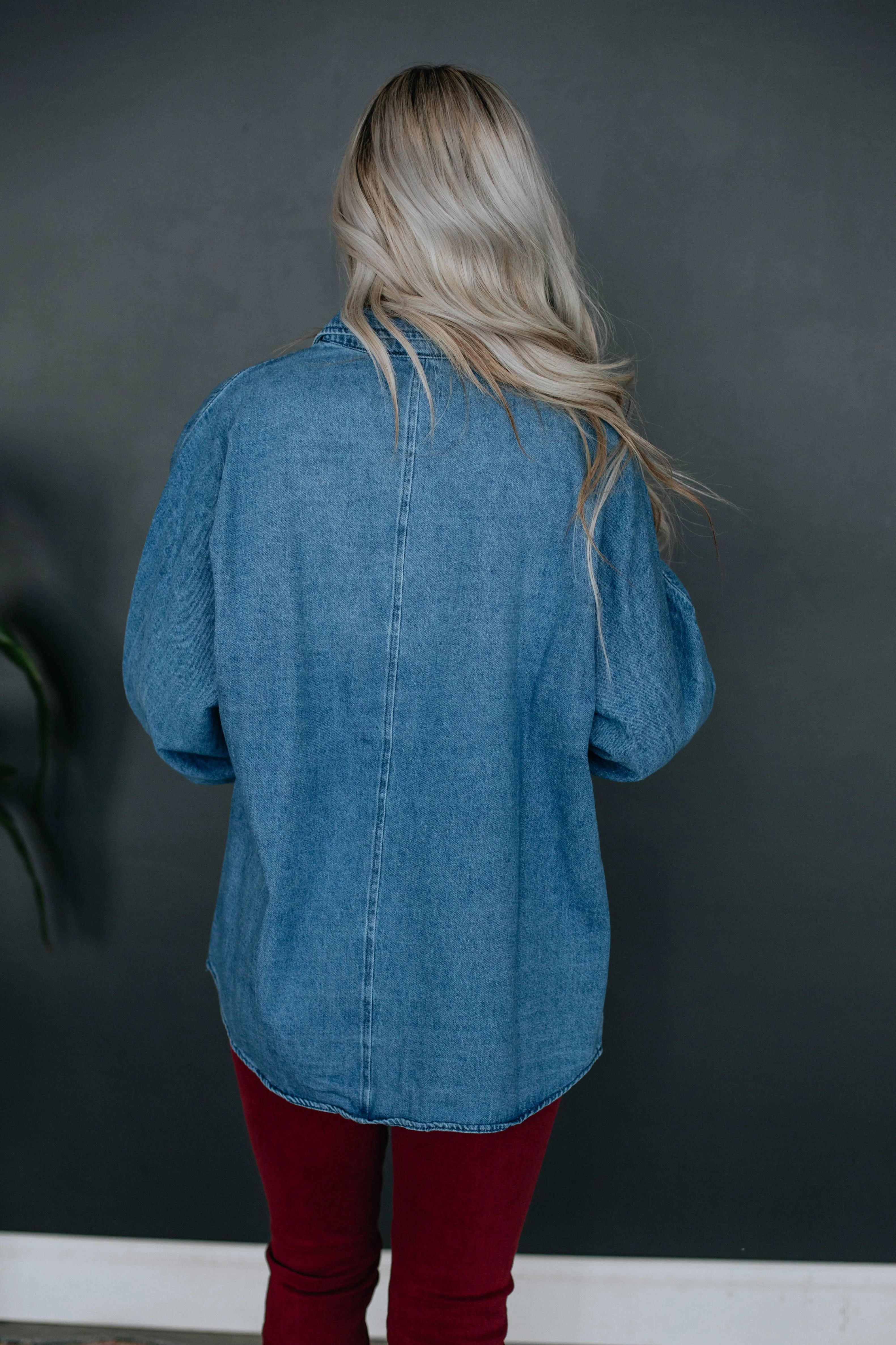 Audrey Denim Shacket