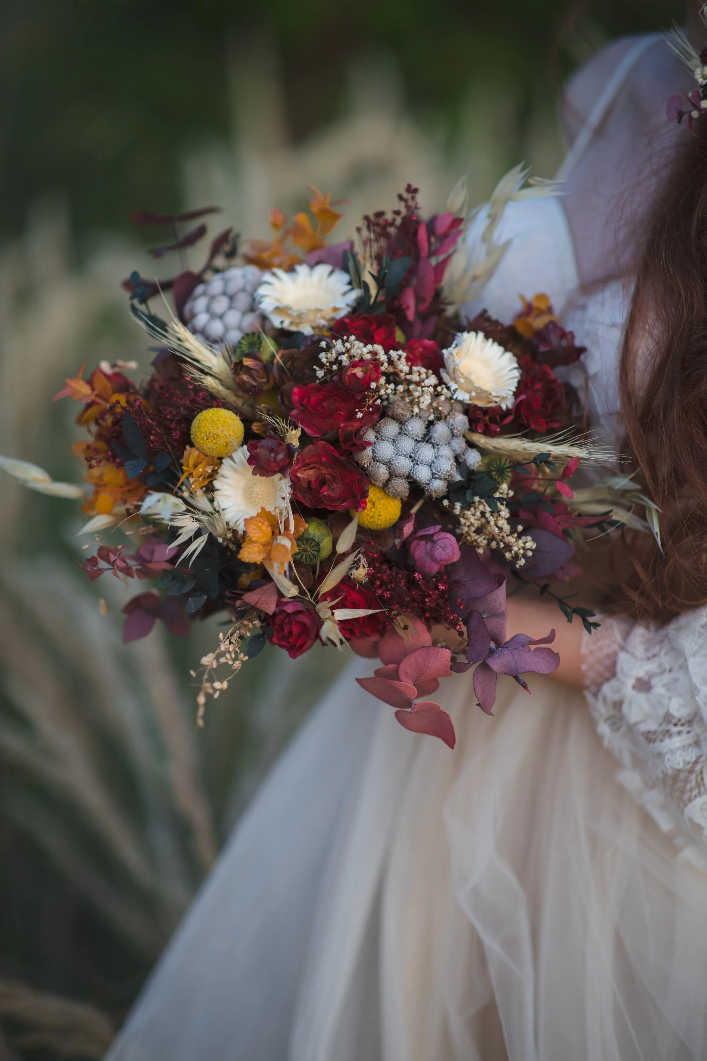 Autumn flower bouquet Natural Fall wedding Bridal accessories Autumn bride Customisable bouquet Long lasting bridal bouquet October wedding