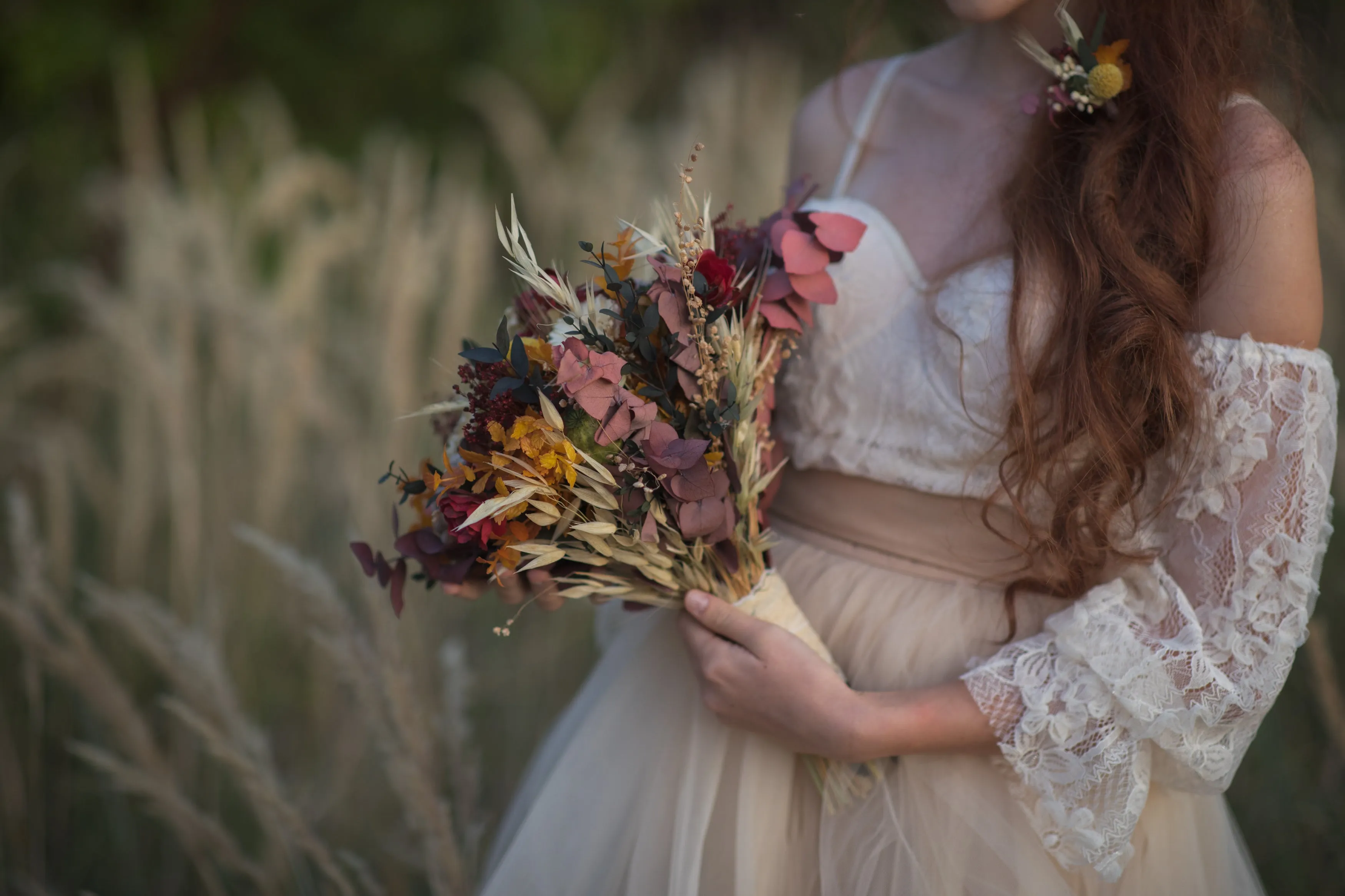 Autumn flower bouquet Natural Fall wedding Bridal accessories Autumn bride Customisable bouquet Long lasting bridal bouquet October wedding