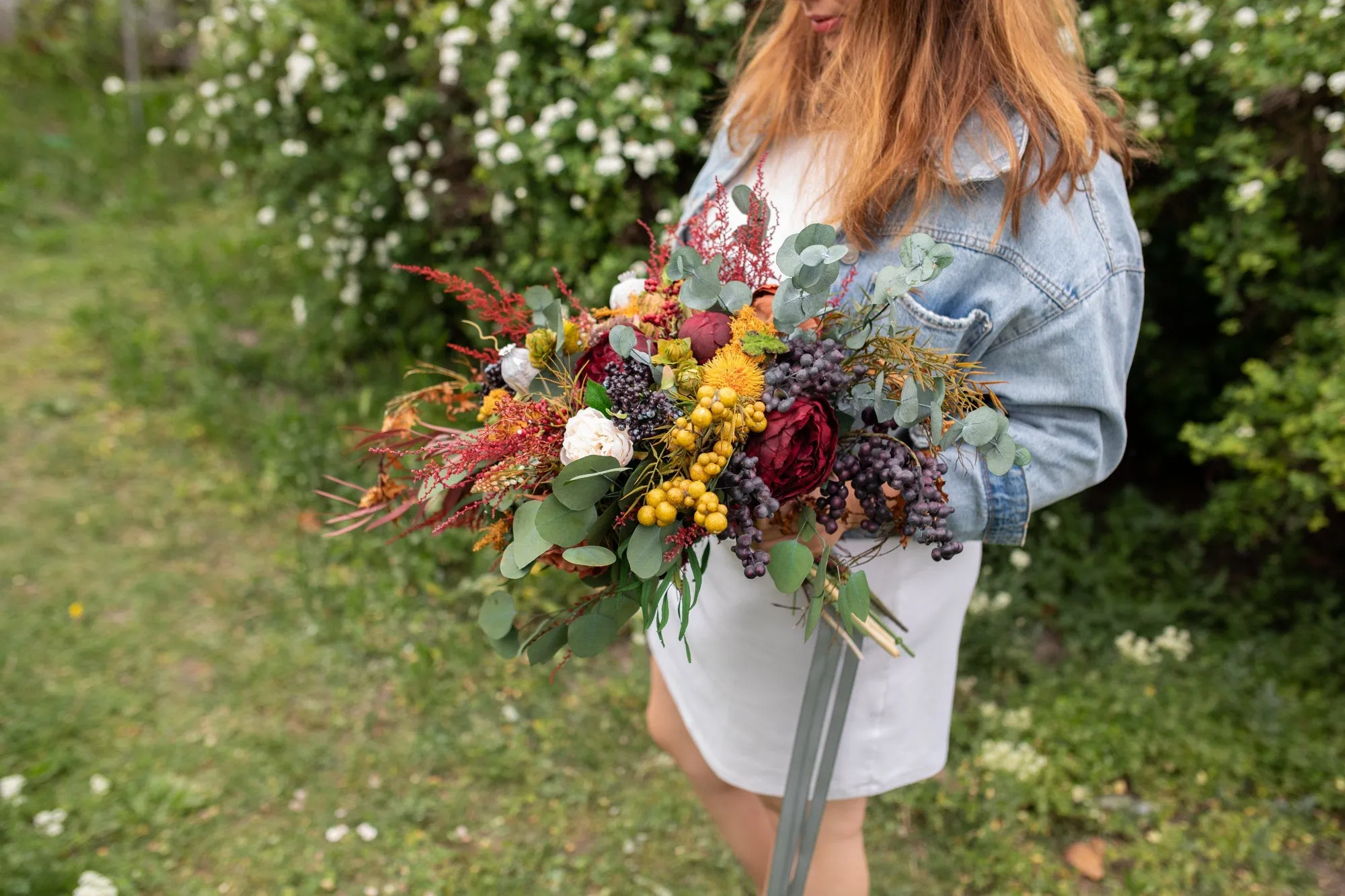 Autumn Wedding Bouquet Bridal Bouquet Flower Bridal Bouquet Woodland Bouquet Rustic Bouquet Bridesmaid Bouquet Natural Bouquet Magaela Fall