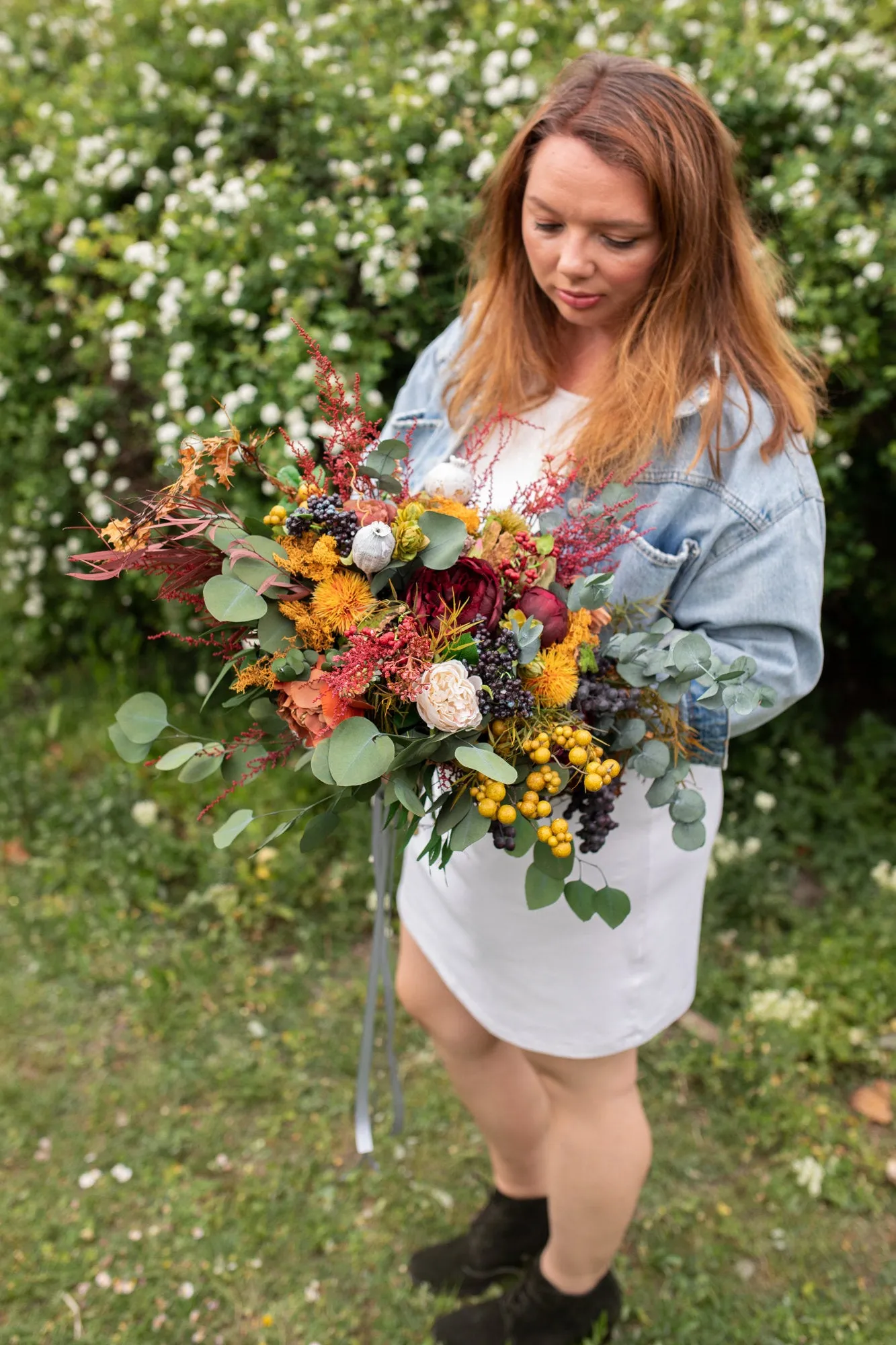 Autumn Wedding Bouquet Bridal Bouquet Flower Bridal Bouquet Woodland Bouquet Rustic Bouquet Bridesmaid Bouquet Natural Bouquet Magaela Fall