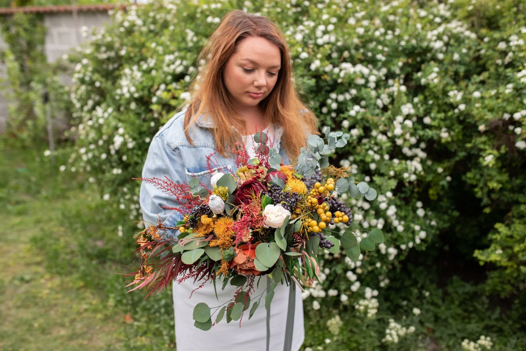 Autumn Wedding Bouquet Bridal Bouquet Flower Bridal Bouquet Woodland Bouquet Rustic Bouquet Bridesmaid Bouquet Natural Bouquet Magaela Fall