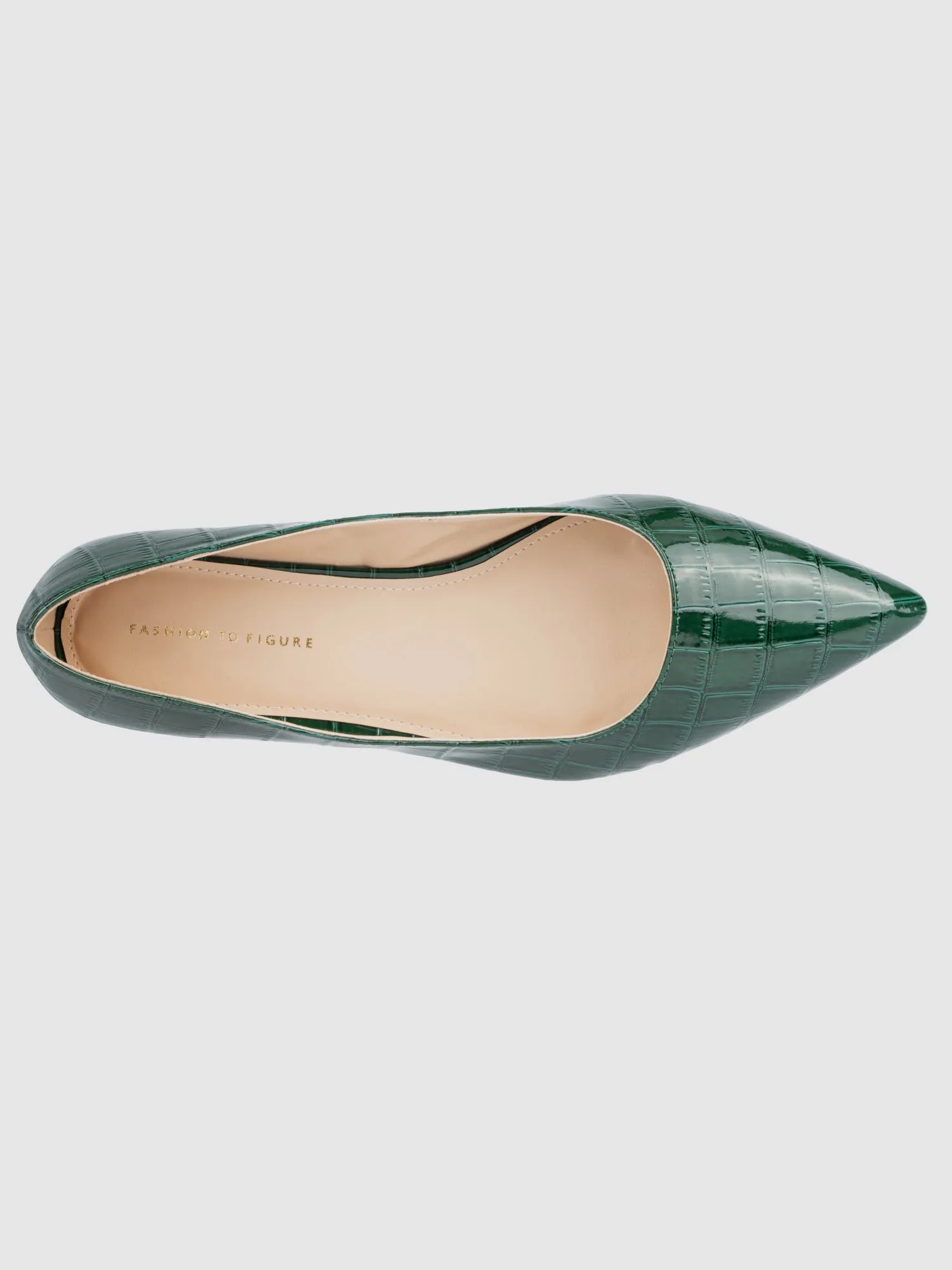 Bailey Wide Width Pointed Flats