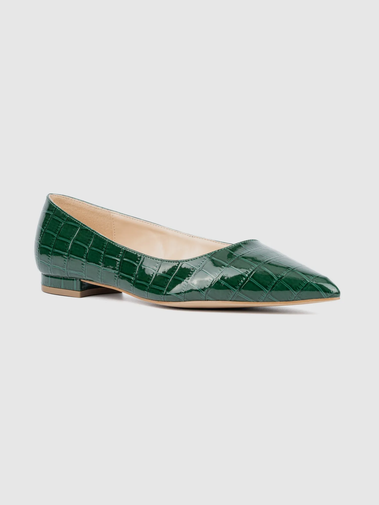 Bailey Wide Width Pointed Flats