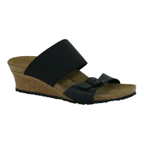 Birkenstock Papillio Women's Della Sandals Oiled Nubuck Leather Black 41 N