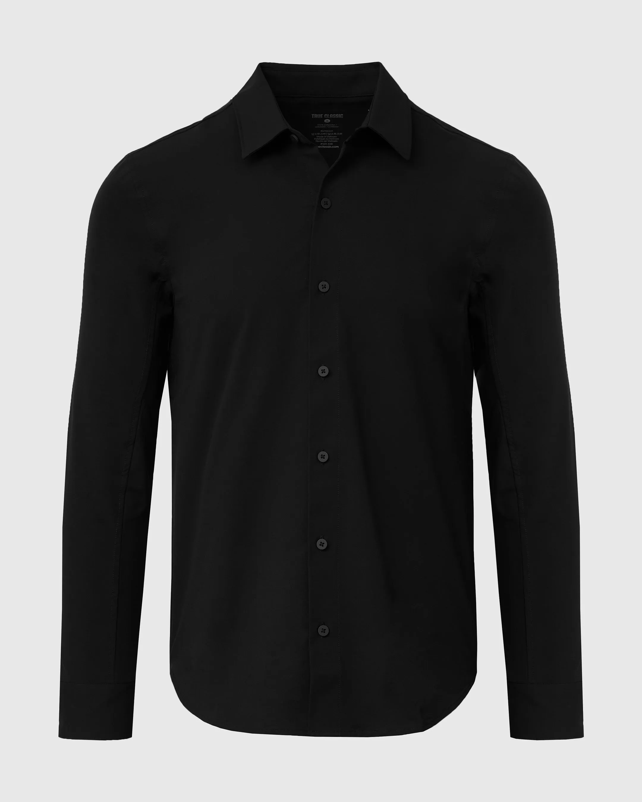 Black Commuter Long Sleeve Shirt