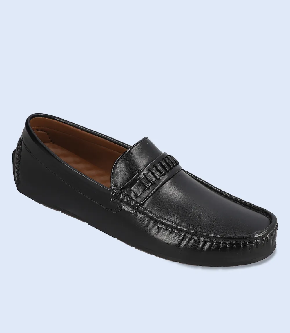 BM6701-BLACK-Men Loafers