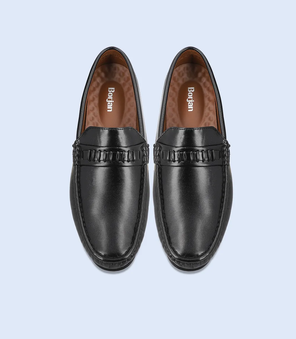 BM6701-BLACK-Men Loafers