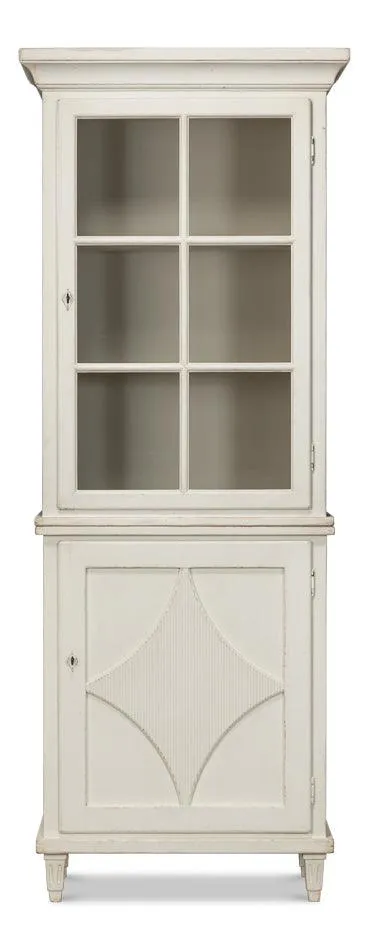 Bonnie White Farmhouse Bookcase