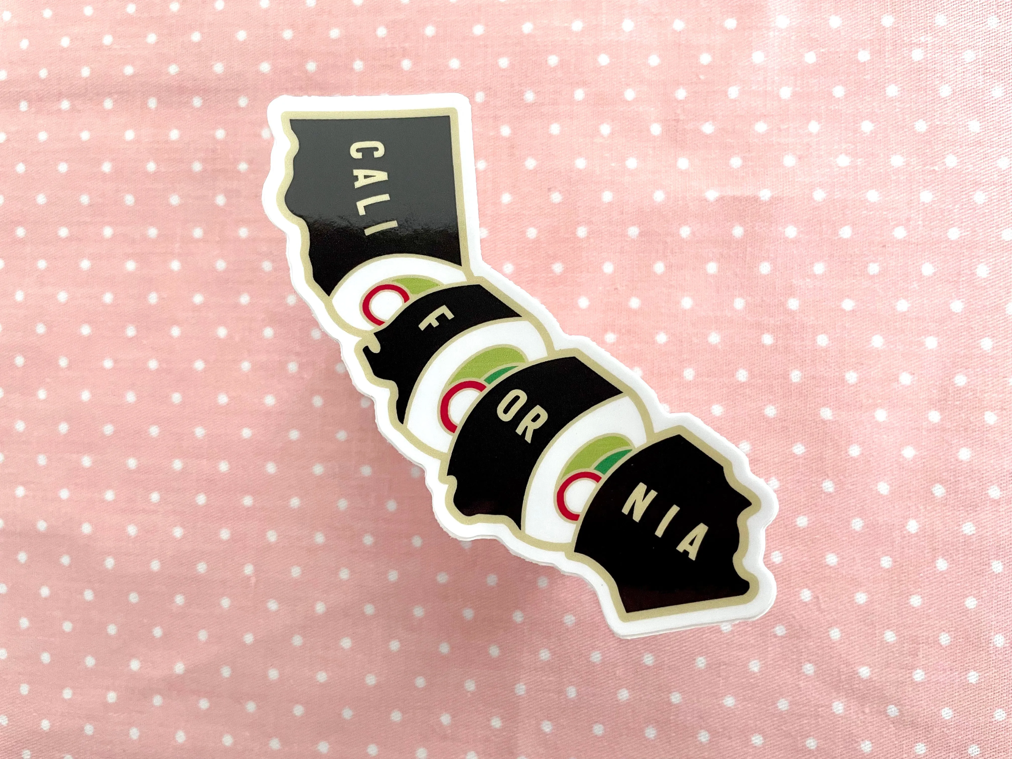 California Roll Sticker