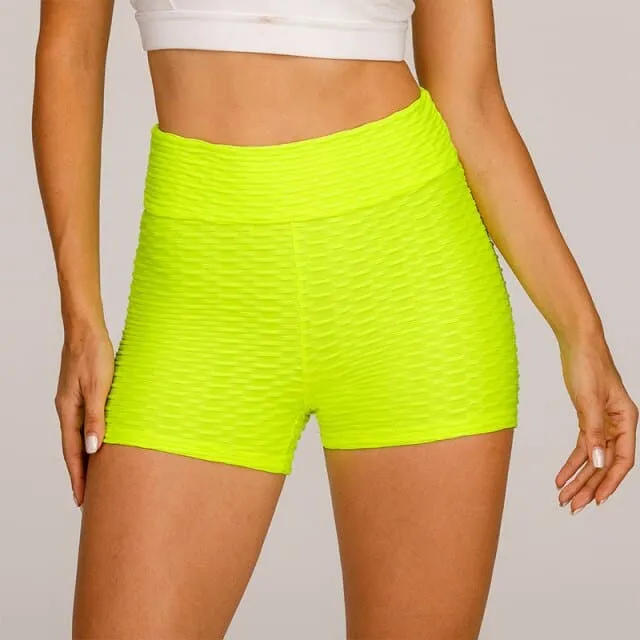 Casual High Elastic Women Fitness Shorts