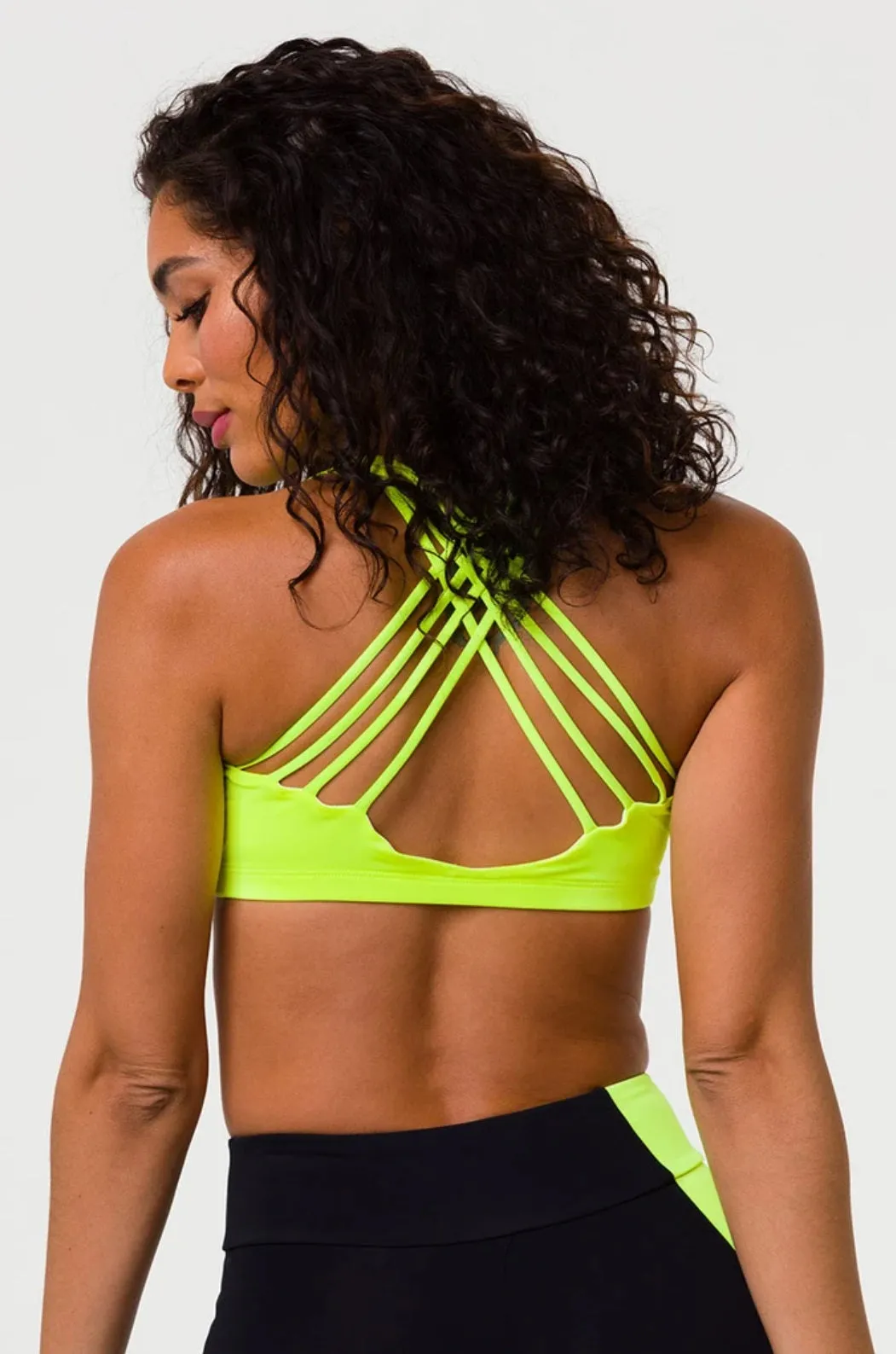 Chic Bra -Neon Yellow