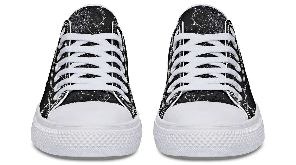 Constellation Low Tops - Classic Premium Canvas Shoes with Comfortable and Durable Soles