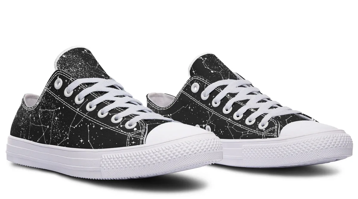 Constellation Low Tops - Classic Premium Canvas Shoes with Comfortable and Durable Soles