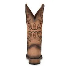 Corral L2032 Ladies Distressed Brown Floral