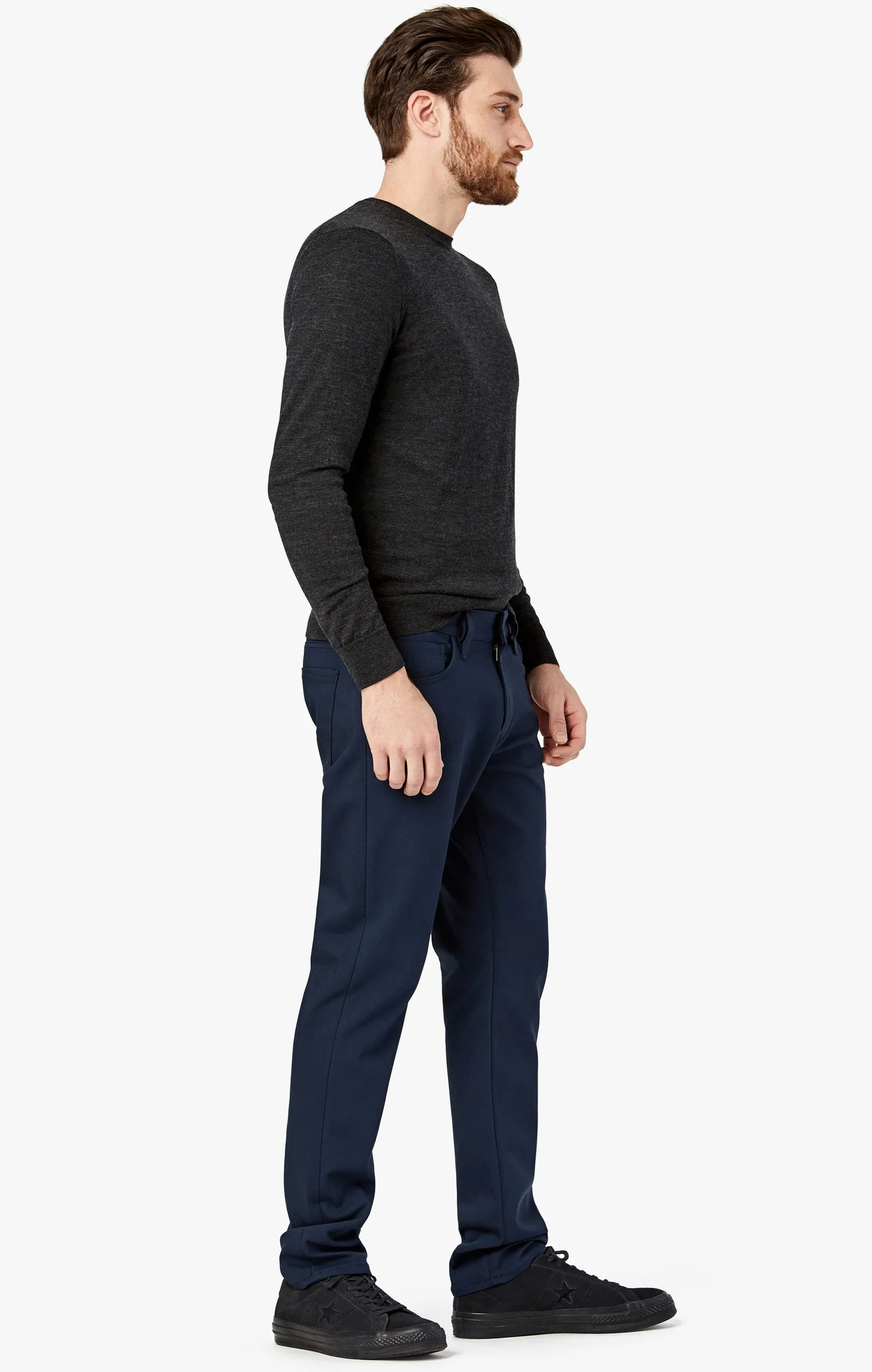 Courage Straight Leg Pants in Navy Commuter