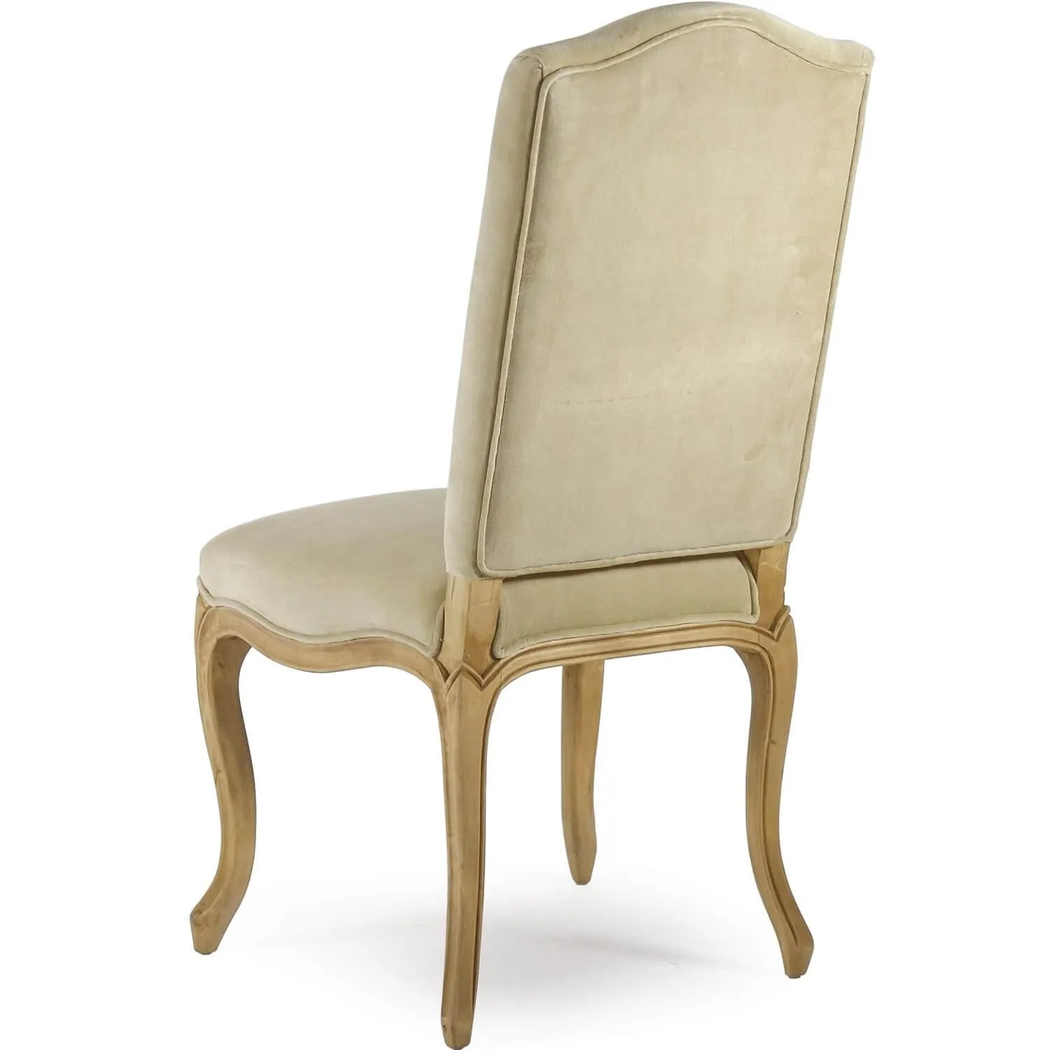 Cream Cushioned Back French Chairs