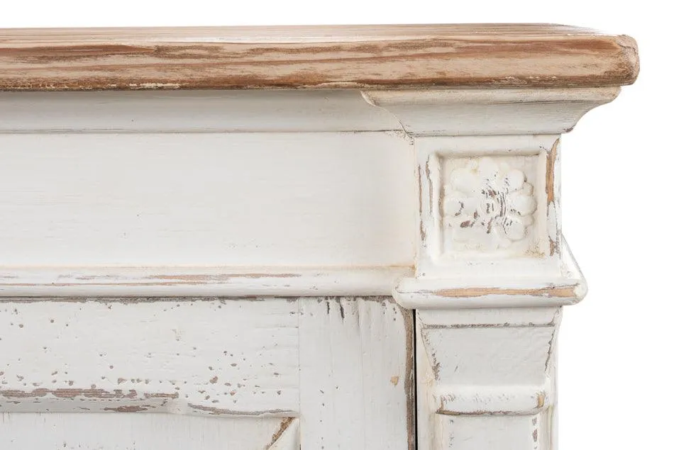 Crossbow Antique White Sideboard