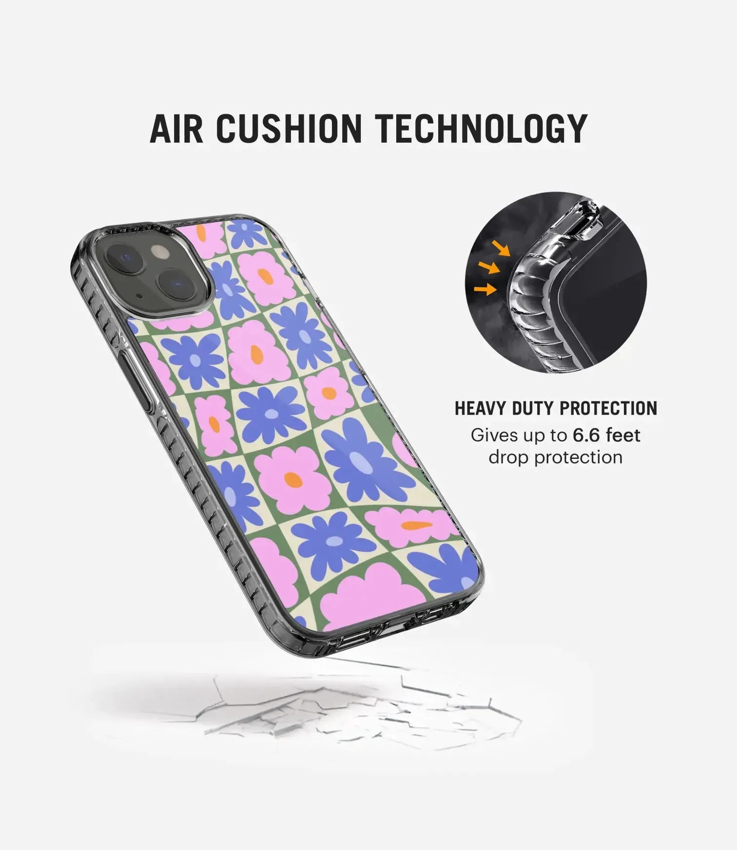 Daisy Swirl Floral Y2K Stride 2.0 Phone Case