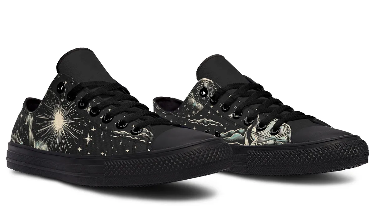 Dawn Star Low Tops - Classic Premium Canvas Shoes with Comfortable and Durable Soles