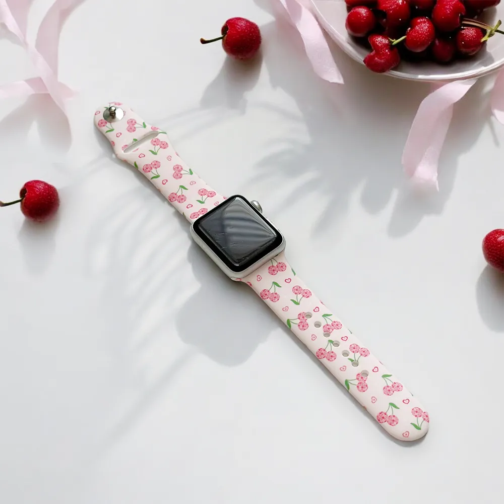 Disco Cherries Apple Watch Strap