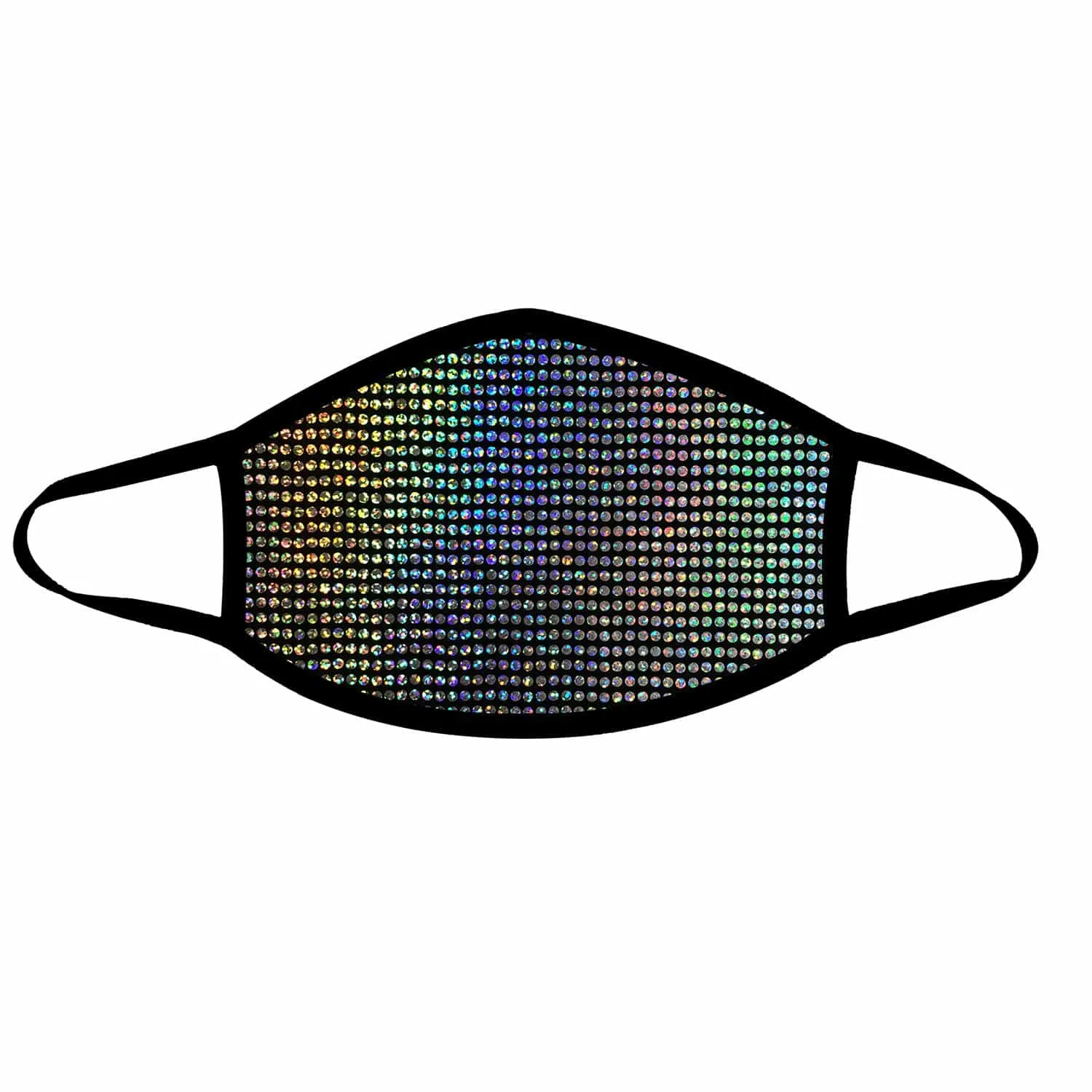 Disco Robot Super Holographic Face Mask