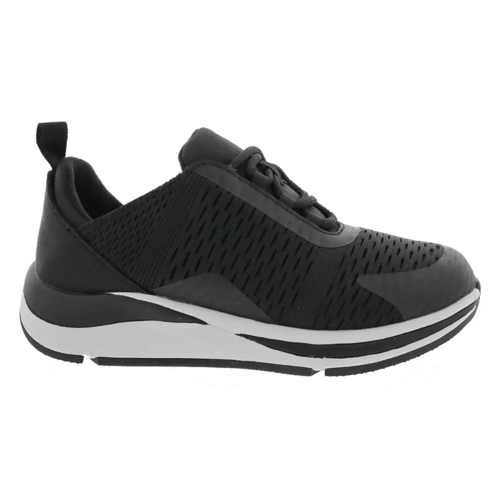 Drew Sprinter Black Flexknit Sneaker (Women's)