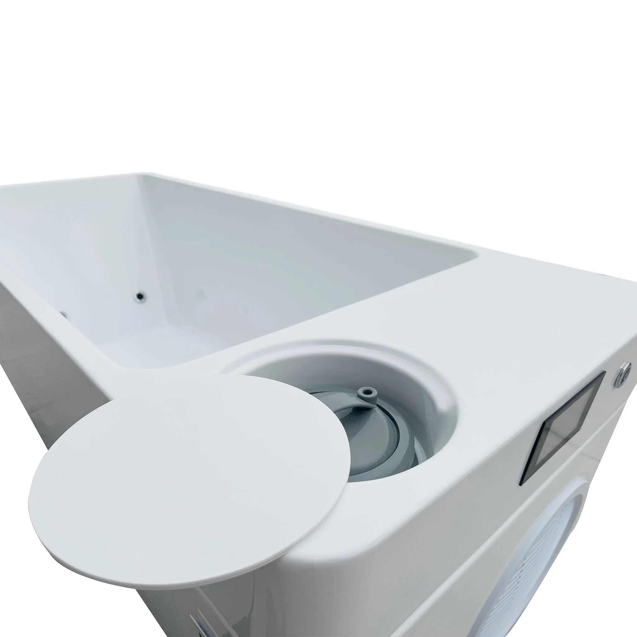 ELEMENT   All in one Glacier & Thermal Plunge tub - Gloss White