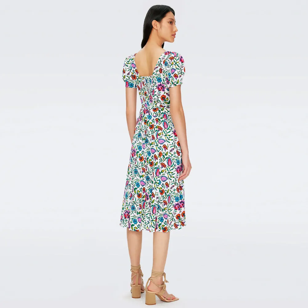 Elena Dress in Floral March