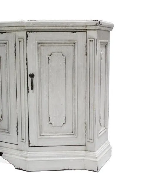 Farmhouse Curved 4-Door Buffet