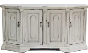 Farmhouse Curved 4-Door Buffet