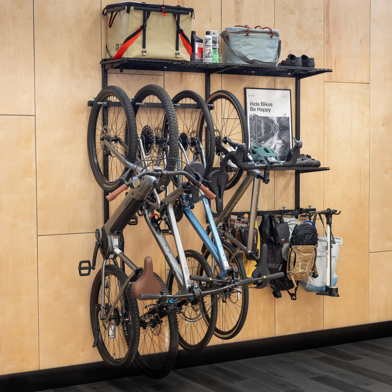 G-Bike Pro | Adjustable Wall Storage System | Holds 500 lbs