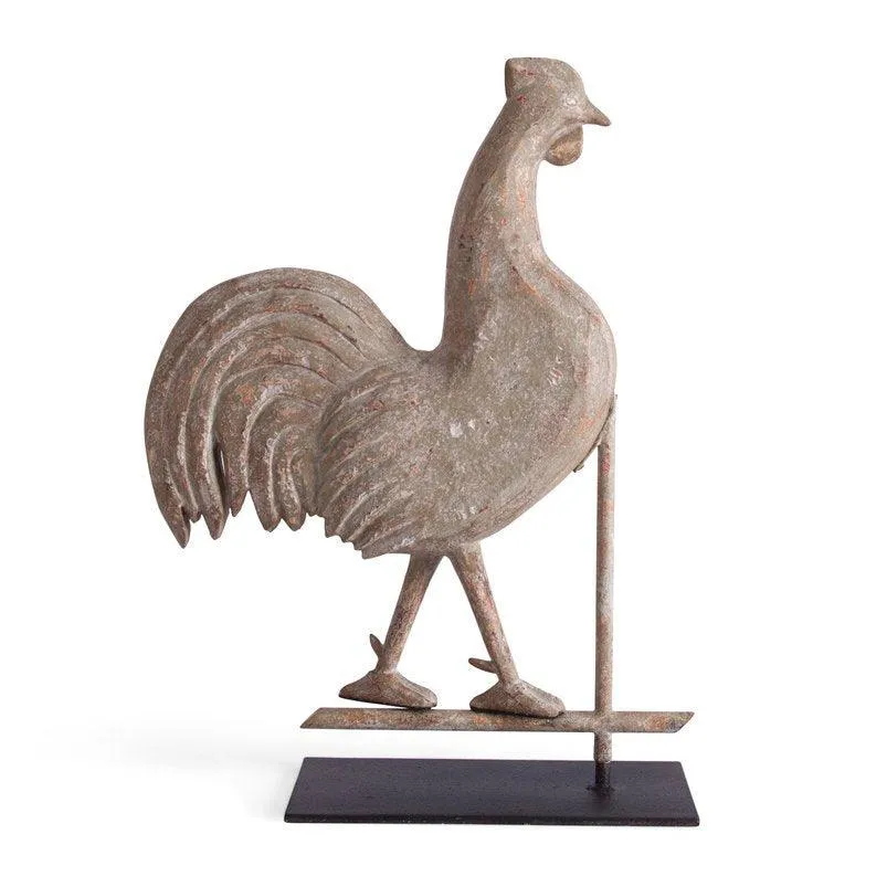 Gilded Decorative Standing Rooster