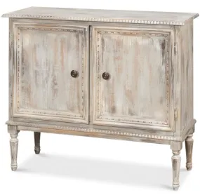 Gray Oak Tulipwood 2 Door Side Cabinet