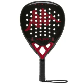 KD_2.01 12A - RACKETS - PADEL RACKET - Unisex - BLACK-BLACK BROWNISH PINO-RED