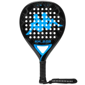 KH_2.03 31A - RACKETS - PADEL RACKET - Unisex - BLUE TURKIS-GREY BEAUTY-BLACK