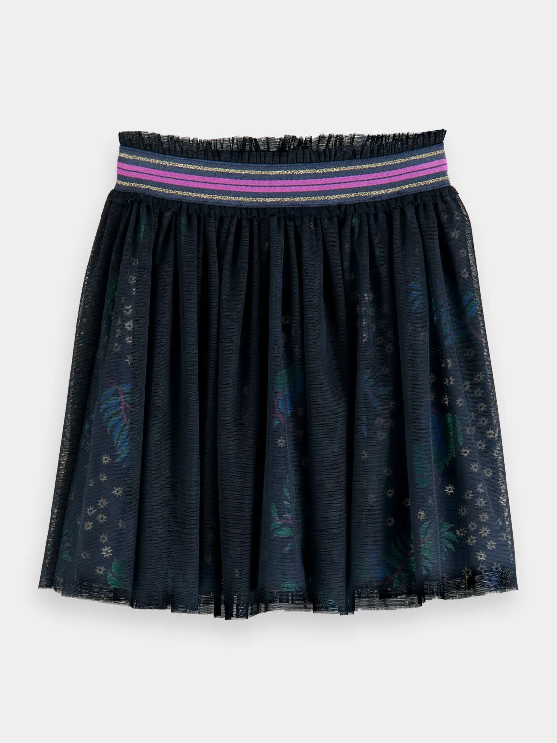 Kids - Tulle layered mini skirt