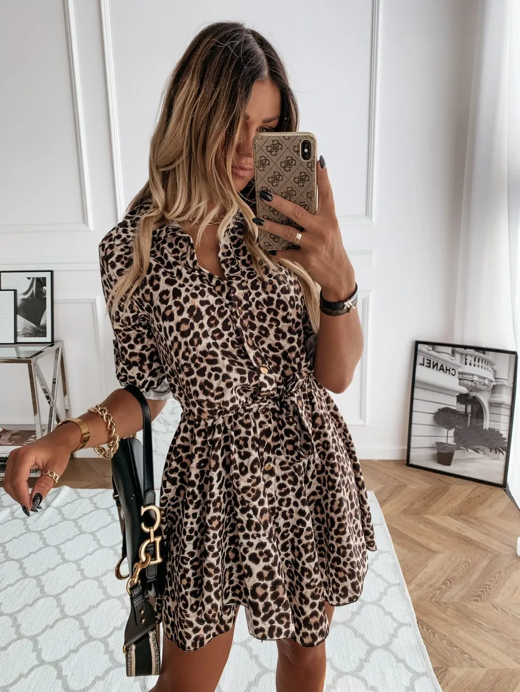 Kleid Safari-Chic