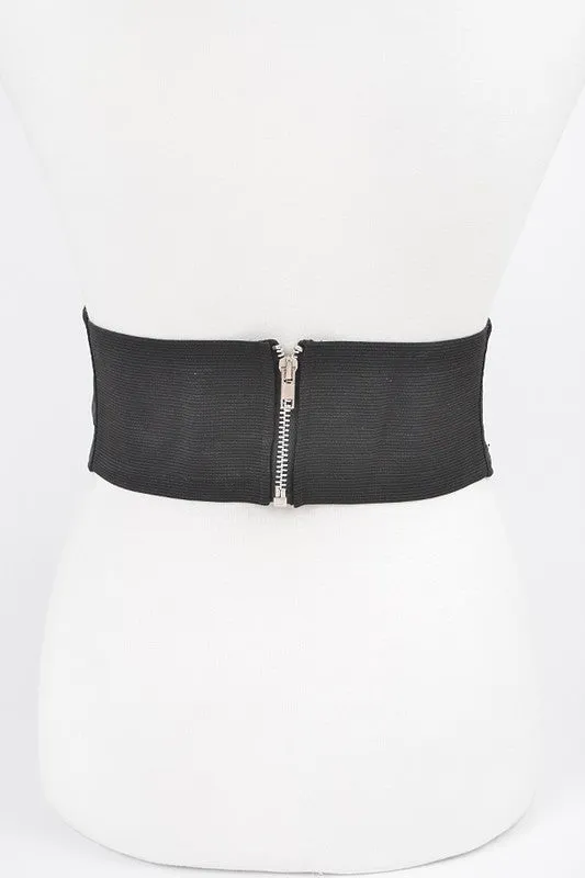 Lace up Cinch Elastic Belt