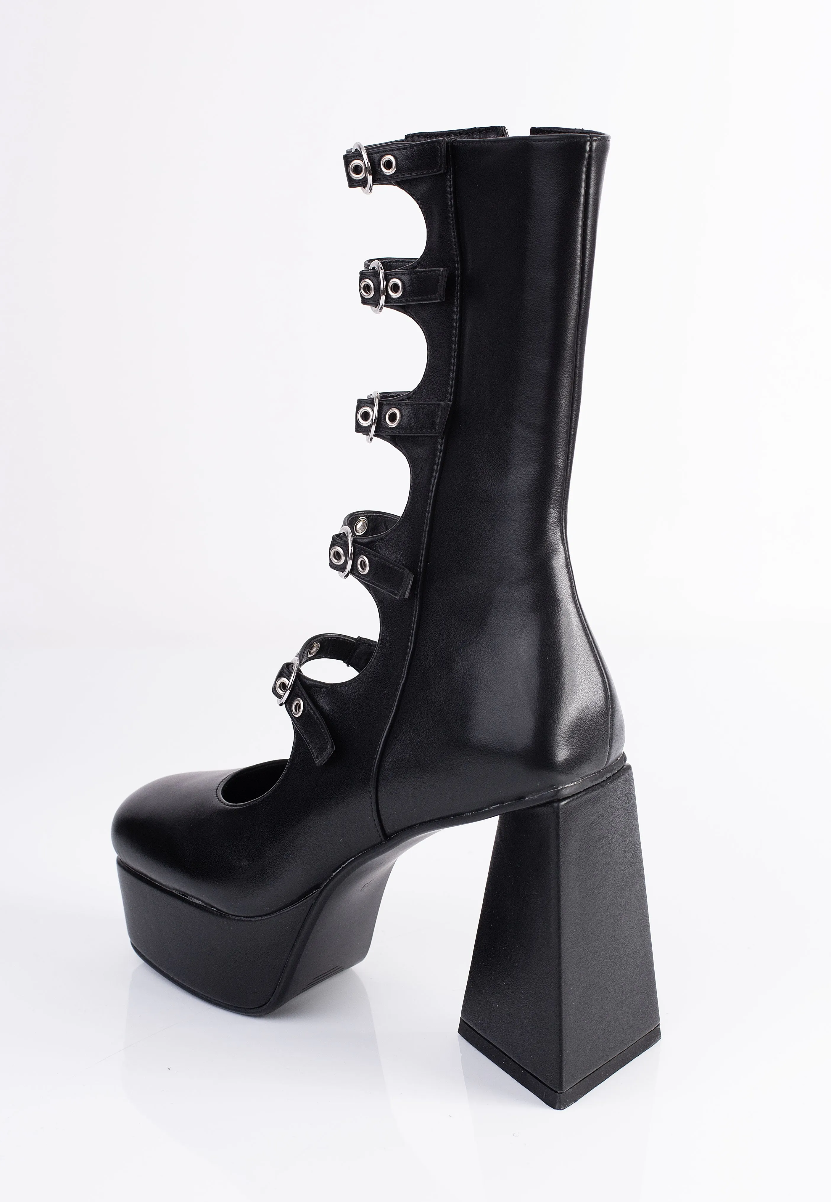 Lamoda - Padlock Platform Calf - Girl Shoes