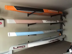 Large & Touring Paddle Board Wall Rack  | Removable Arms