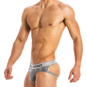 Modus Vivendi Jockstrap X-LUX Velvet Jocks MicroModal Grey 19811 B47