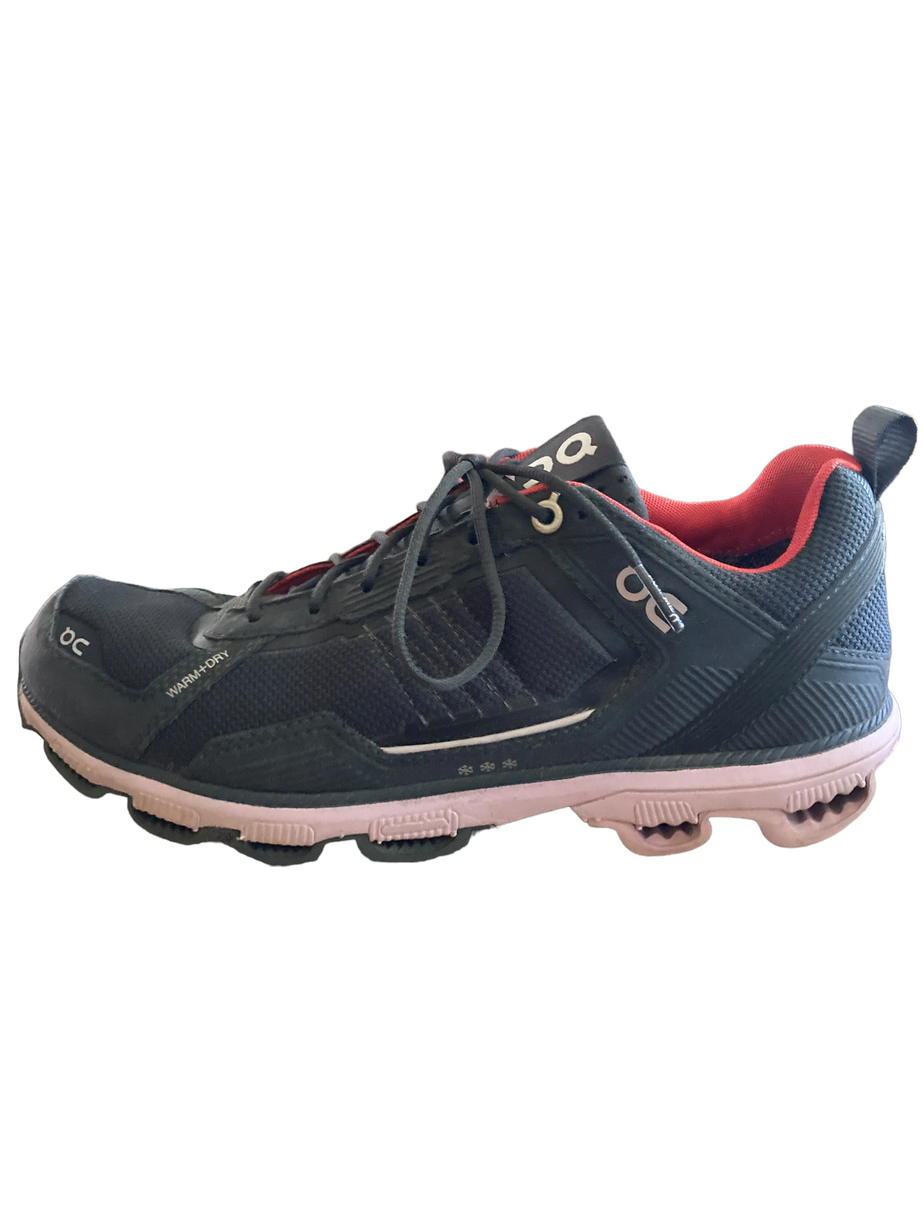 On Cloudrunner Stormblack/Mauve Shoes, 9