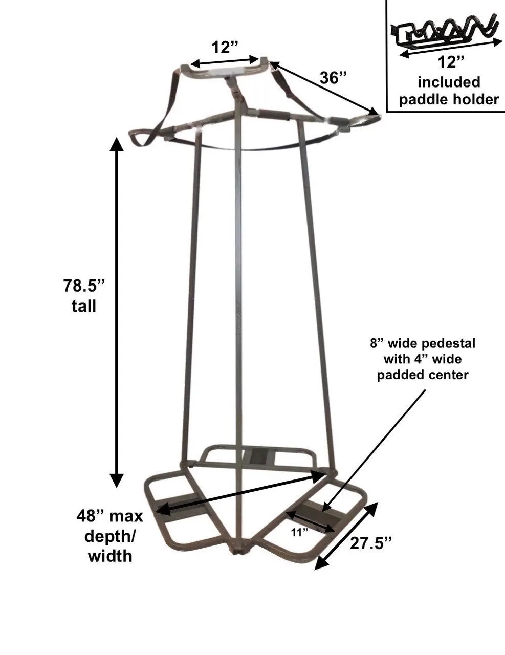 OUTLET | Freestanding 3 SUP or Kayak Retail Display