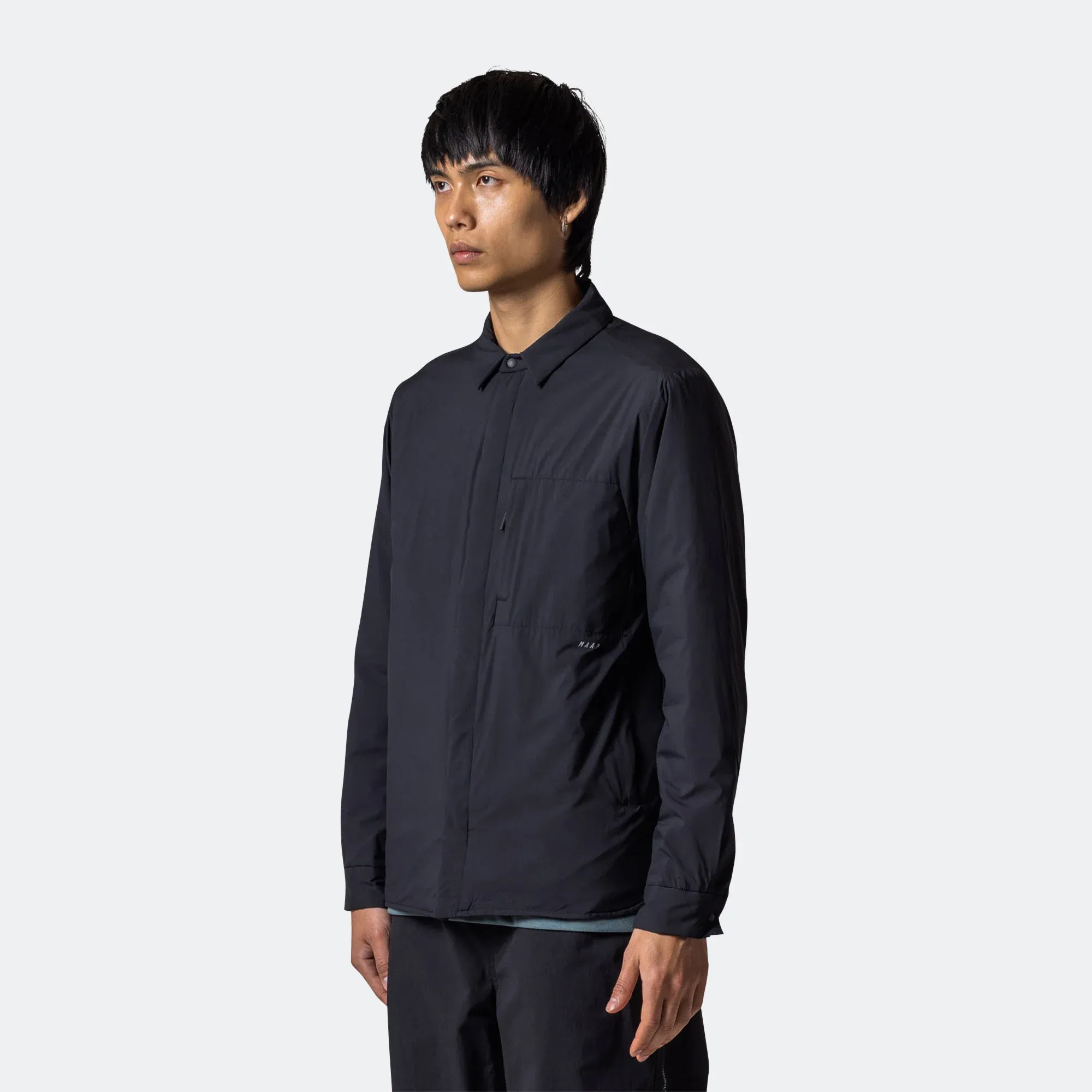 Padded Overshirt - Black