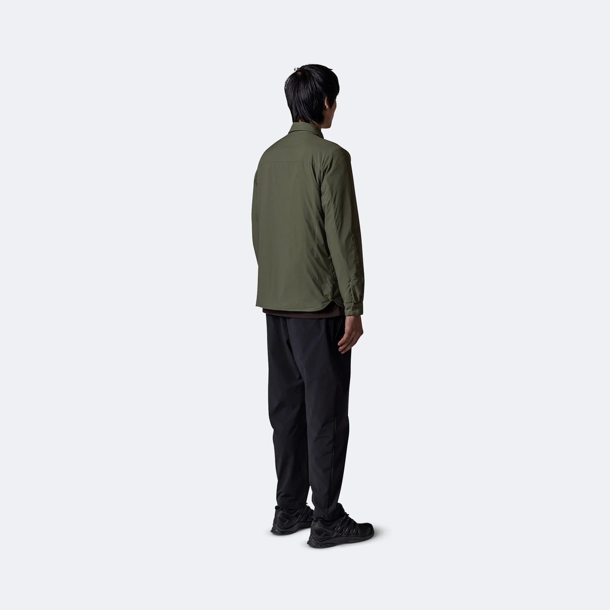 Padded Overshirt - Light Moss